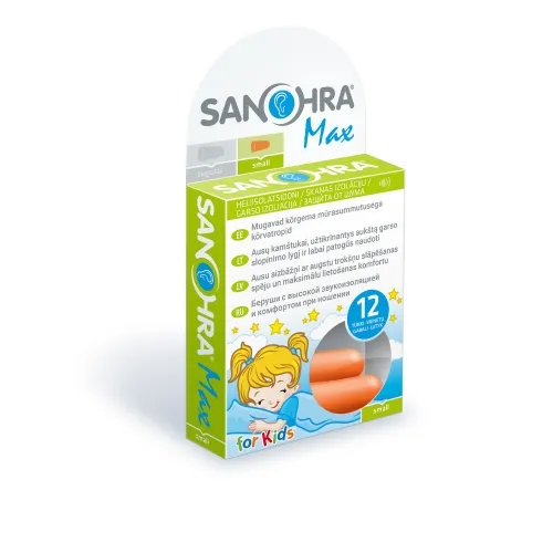 SANOHRA ausų kištukai vaikams MAX CHILDREN, N12