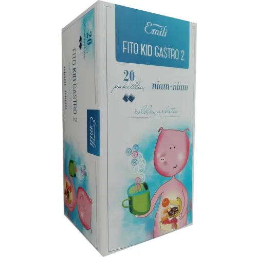 EMILI  arbata FITO KID GASTRO 2, 1.5g x N20 -  