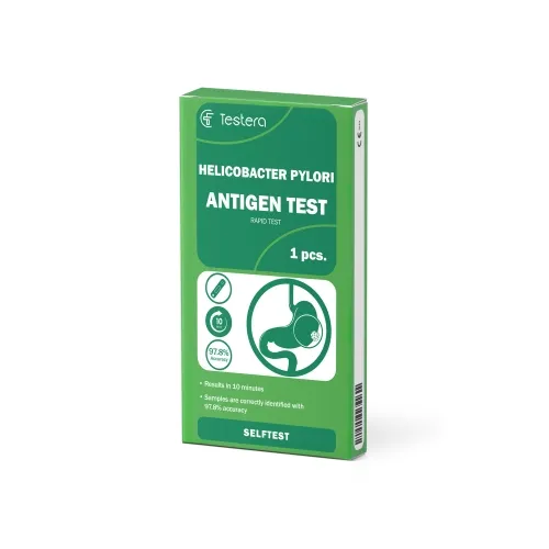TESTERA Helicobacter pylori antigenų testas, , N1 -  2