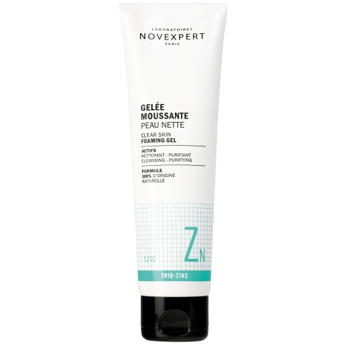NOVEXPERT putojantis veido prausiklis su Trio-Zinc kompleksu, 150 ml