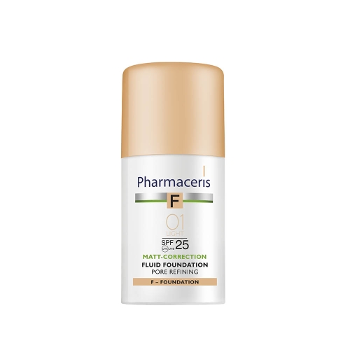 Pharmaceris F poras siaurinanti matinė pudra Nr.1 30ml -  