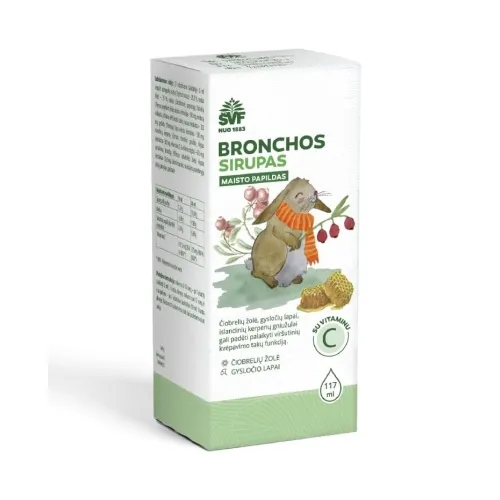 Product image of ŠVF geriamasis tirpalas BRONCHOHERBA, 117ml