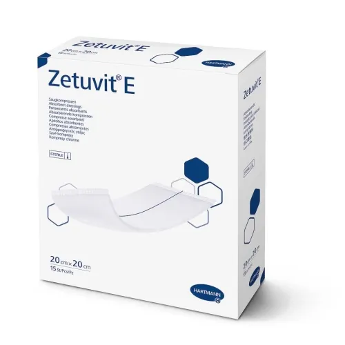 Product image of ZETUVIT E absorbuojantis tvarstis 20 x 20cm, 15 vnt.