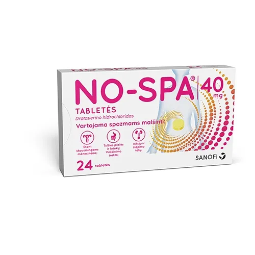 NO-SPA 40mg tab. N24 -  4