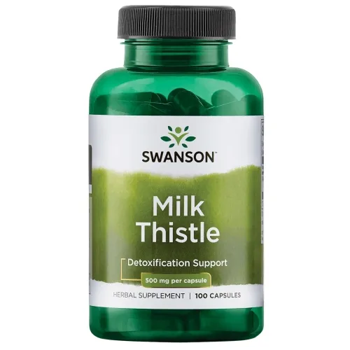 SWANSON Tikrasis margainis (Milk Thistle) 500mg kaps. 100 Kaps.