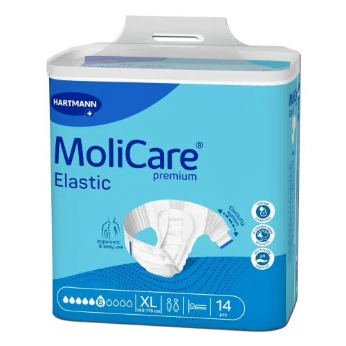 Product image of MOLICARE PREMIUM Elastic 6 lašai, XL dydis, 14 vnt.