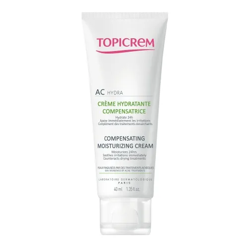 TOPICREM drėkinamasis kompensuojamasis kremas AC COMPENSATING, 40ml -  