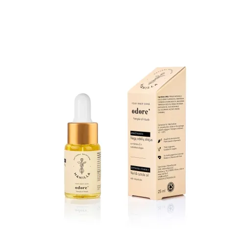 MANILLA minkštinamasis nagų odelių aliejus ODORE, 25ml -  