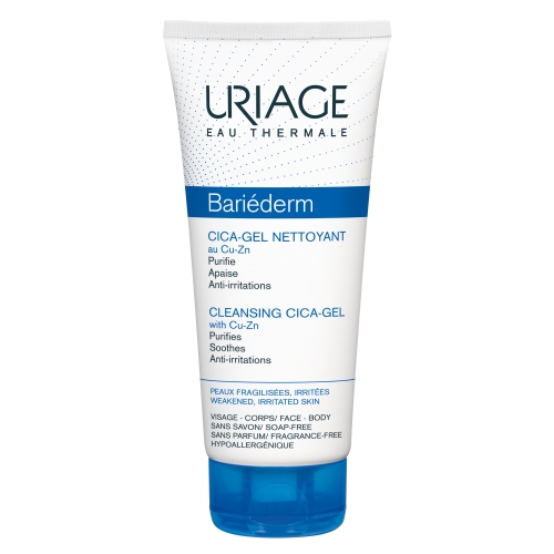 Product image of URIAGE gelinis prausiklis su Cu-Zn BARIEDERM CICA, 200ml