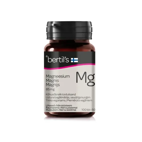BERTIL'S Magnis 85mg MG, 100 tablečių