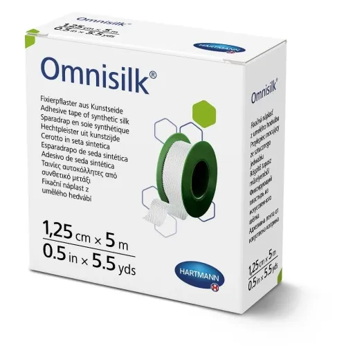 Omnisilk pleistras, 1.25cm x 5m,  1vnt.