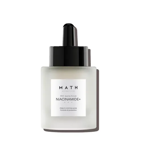 MATH serumas porų ir sebumo mažinimui NIACINAMIDE+, 30 ml
