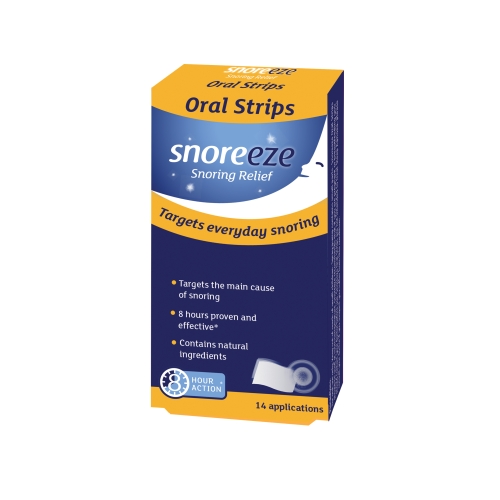 Snoreeze tirpios gomurio juostelės nuo knarkimo N14