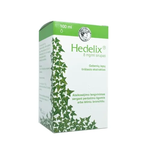 Hedelix 8mg/ml sirupas 100ml