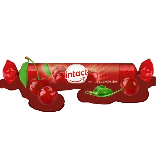 Product image of INTACT, gliukozės tabletės, vyšnių skonio, 40 g