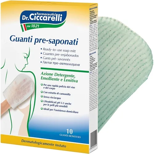 Ciccarelli BodyCare valomosios pirštin.su muilu, 10vnt. -  