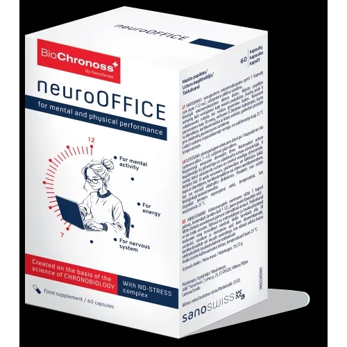Product image of Biochronoss neuroOffice kapsulės N60