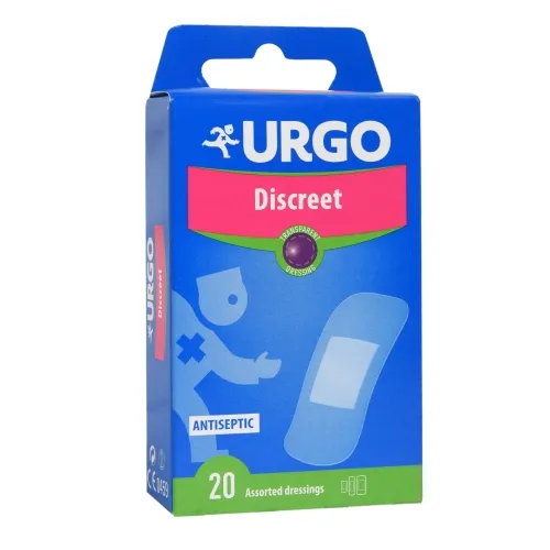Product image of URGO nepastebimas pleistras pleistras 3 dydžių DISCREET, N20