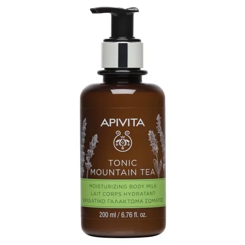 APIVITA pienelis kūnui su kalnų arbata, tonizuojamasis, 200ml -  