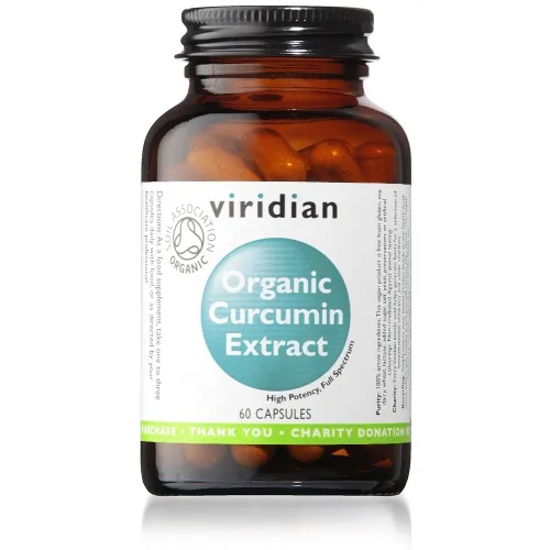 VIRIDIAN ORGANIC CURCUMIN EXTRACT, N60 -  