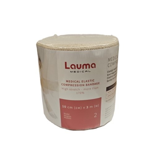 Product image of Lauma Medical elastinis tvarstis, 10 cm x 3,0 m