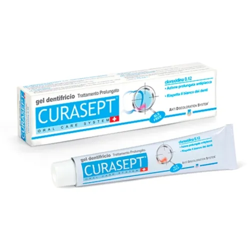CURASEPT dantų pasta su 0,12 % chlorheksidinu ADS 712, 75ml -  