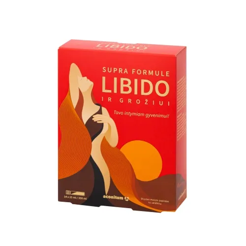 SUPRA FORMULE libido ir grožiui 14 buteliukų
