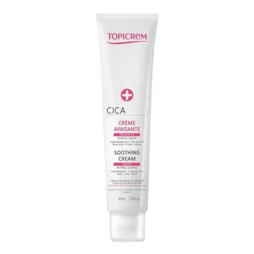 TOPICREM raminamasis atkuriamasis kremas CICA, 40ml -  