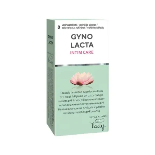 Product image of GYNOLACTA vaginalinės tabletės, N8