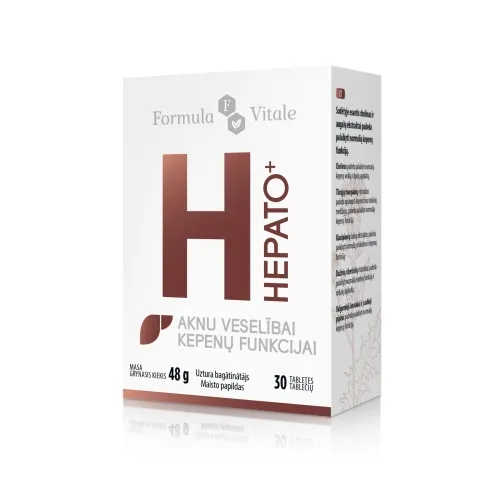 FORMULA VITALE Hepato, tabletės N30