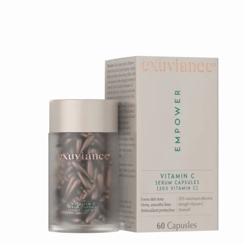 EXUVIANCE vitamino C veido serumas EMPOWER, 60 kapsulių -  