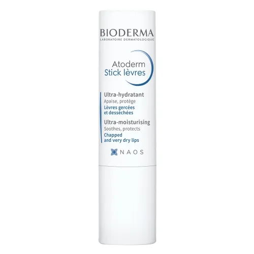 BIODERMA drėkinamasis lūpų pieštukas ATODERM STICK LEVRES, 4g -  