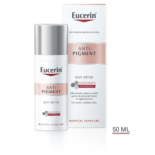 EUCERIN dieninis veido kremas ANTI-PIGMENT SPF 30, 50ml