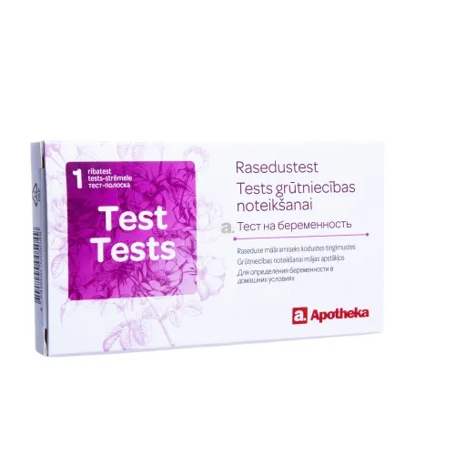 APOTHEKA nėštumo testas, juostelė, N1