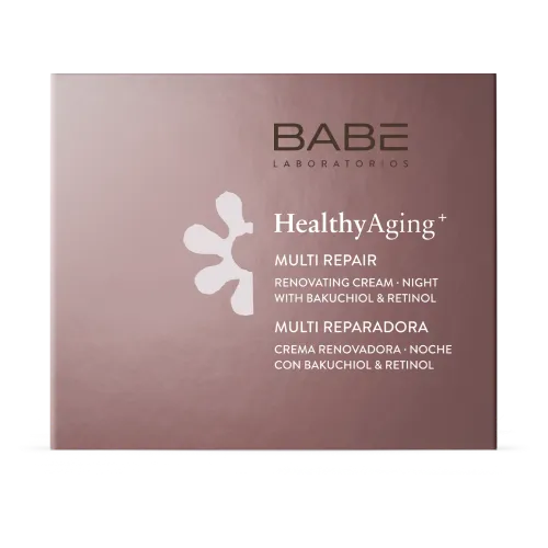 BABÉ daugiafunkcis naktinis veido kremas HEALTHY AGING+, 50ml -  1