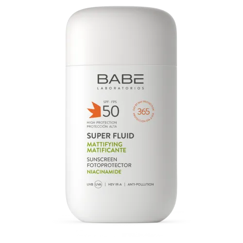 BABÉ matizuojanti apsauginė emulsija SUPER FLUID MATIFYING SPF50, 50ml -  1