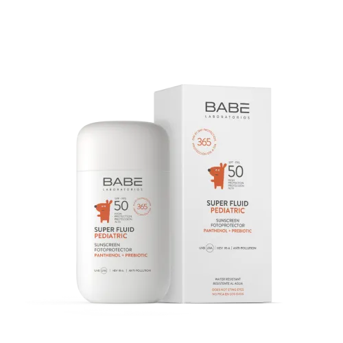 BABÉ apsaug. veido emulsija vaikams SUPER FLUID PEDIATRIC SPF50, 50ml -  5