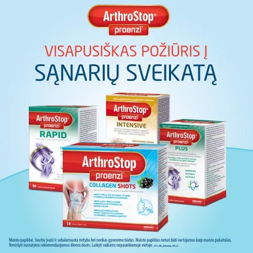 ARTHROSTOP PROENZI INTENSIVE (kompleksas sąnariams), 30 tablečių -  2