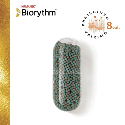 BIORYTHM ASHWAGANDHA (prailginto veikimo ašvaganda), 30 kapsulių -  1