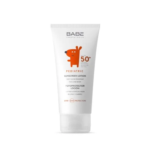 BABÉ apsauginis losjonas nuo saulės vaikams PEDIATRIC SPF50+, 100ml