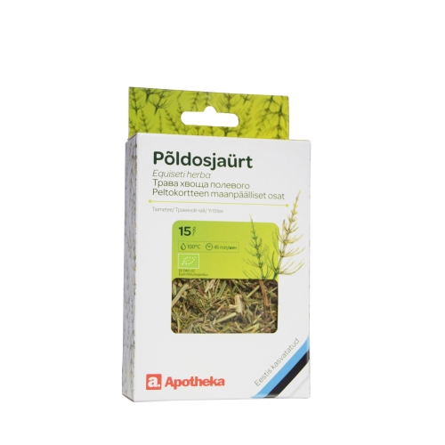 APOTHEKA vaistažolių arbata ASIŪKLIŲ ŽOLĖ, 15g