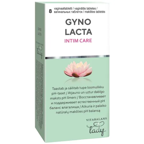 VITABALANS vaginalinės tabletės GYNOLACT, N8 -  