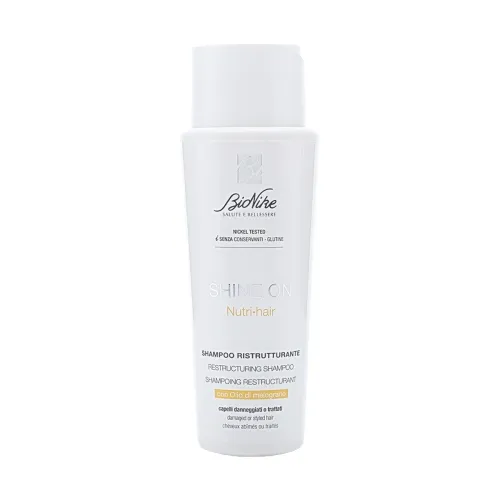 Product image of BioNike atkuriamasis šampūnas silpniems plaukams SHINE ON NUTRI, 200ml