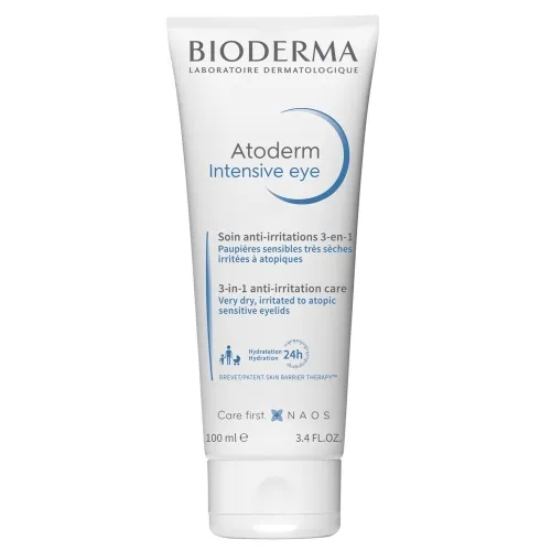 BIODERMA sudirgintos akių zonos priemonė ATODERM INTENSIVE EYE, 100ml -  