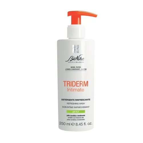 BIONIKE intymios higienos prausiklis TRIDERM INTIMATE pH 5.5, 250ml