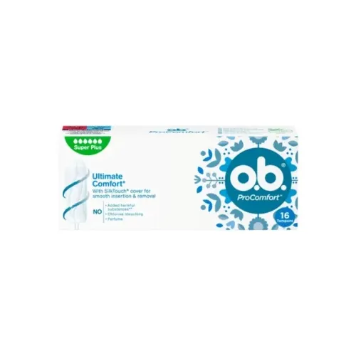 Product image of O.B. tamponai PRO COMFORT SUPER PLUS, N16