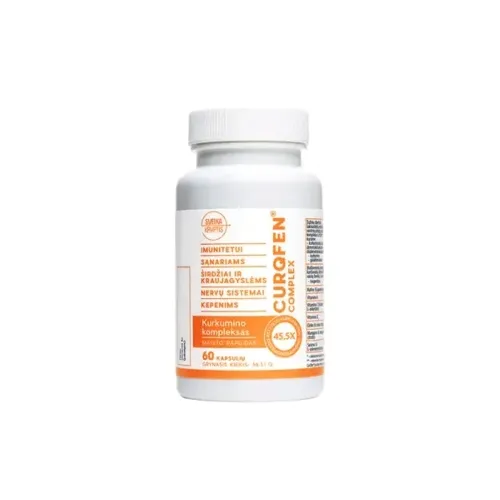 Product image of SVEIKA KRYPTIS maisto papildas CURQFEN COMPLEX, N60