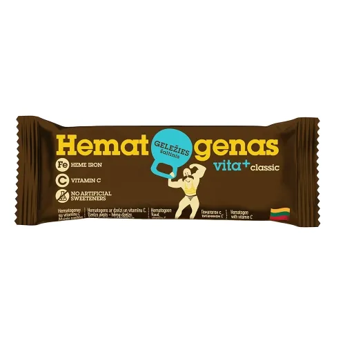 HEMATOGENAS Vita+ klasikinio skonio, 50 g