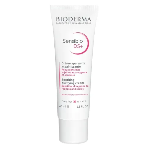 BIODERMA pleiskanojančios paraudusios odos kremas SENSIBIO DS+, 40ml -  