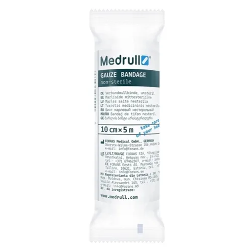 Product image of MEDRULL nesterilus tvarstis 5m x 10 cm